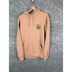 Vintage Quicksilver Hoodie Mens Large Surf Big Logo Y2K Skater Fill Zip Hipster